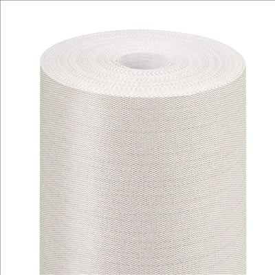 NAPPE 'LIKE LINEN' 70 G/M2 1,20x25 M ARGENTE SPUNLACE (1 UNITÉ)