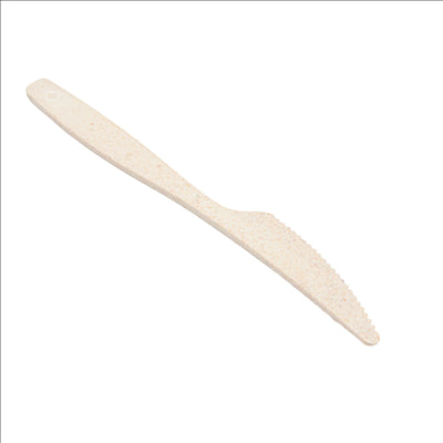 COUTEAUX 'PREMIUM'  17,3 CM IVOIRE FIBRE DE BOIS (140 UNITÉS)