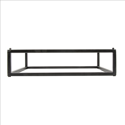 PRÉSENTOIR BUFFET POUR PLATEAUX 263.52/263.56 'ASAMI WARE'  32,5x26,5x8 CM NOIR METAL (1 UNITÉ)