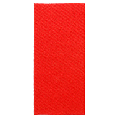 SERVIETTES PLIAGE 1/8  55 G/M2 40x40 CM ROUGE AIRLAID (700 UNITÉS)