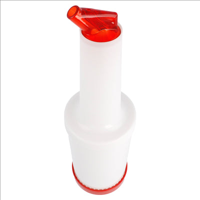 CONTENEUR "POUR MASTER" 960 ML 9x35,5 CM ROUGE PP (1 UNITÉ)