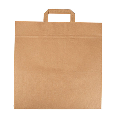 SACS SOS BOîTES PIZZA  110 G/M2 36+31x36 CM NATUREL KRAFT (125 UNITÉS)