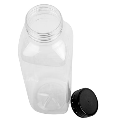 BOUTEILLES 500 ML 6x6x19,5 CM TRANSPARENT RPET (126 UNITÉS)