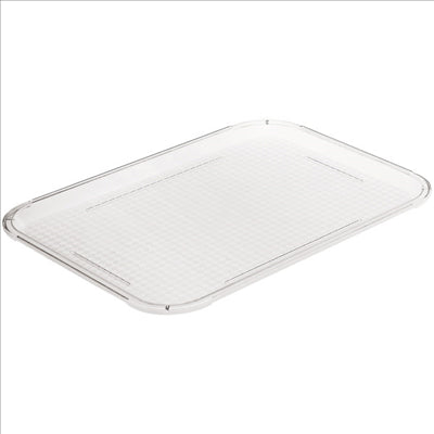 PLATEAU POUR COUPOLE  28,5x37,5 CM TRANSPARENT POLYCARBONATE (1 UNITÉ)