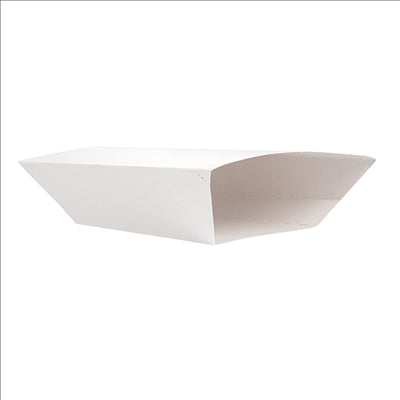 HOUSSES POUR BARQUETTES 'THEPACK' 2400 G 250 G/M2 17x9,8x7 CM BLANC CARTON ONDULÉ NANO-MICRO (600 UNITÉS)