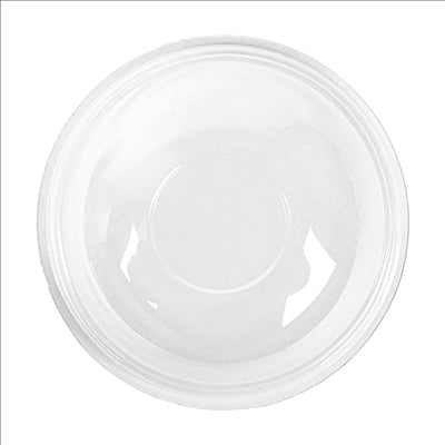 COUVERCLES COUPOLE SANS ORIFICE POUR 224.02  Ø 9,5x4,4 CM TRANSPARENT PLA (800 UNITÉS)