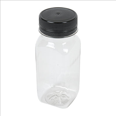 MINI BOUTEILLES 125 ML 4,3x4,3x11 CM TRANSPARENT RPET (513 UNITÉS)