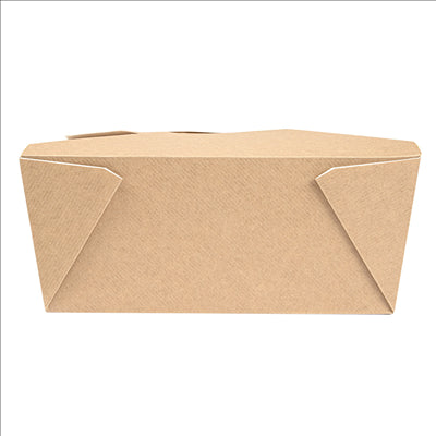 BOÎTES AMÉRICAINES MICRO-ONDABLES 'THEPACK' 2880 ML 240 + 12PP G/M2 19,6x14x9 CM NATUREL CARTON ONDULÉ NANO-MICRO (200 UNITÉS)