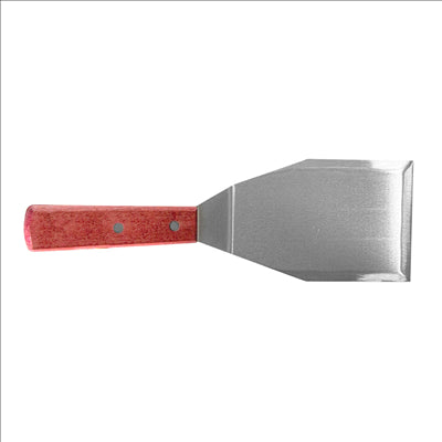 SPATULE POUR PIZZA & BURGER  20x12,5 CM ARGENTE INOX (1 UNITÉ)