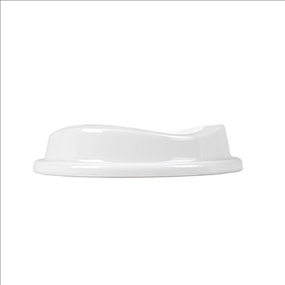COUVERCLES POUR RÉFÉRENCE 263.94  Ø 8,9 cm BLANC PP (48 UNITÉS)