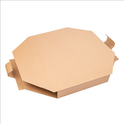 BOÎTE POUR PAELLAS  370 G/M2 50,5x50,5x5 CM NATUREL CARTON (100 UNITÉS)