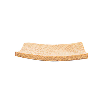 MINI ASSIETTES  6x6 CM NATUREL BAMBOU (24 UNITÉS)