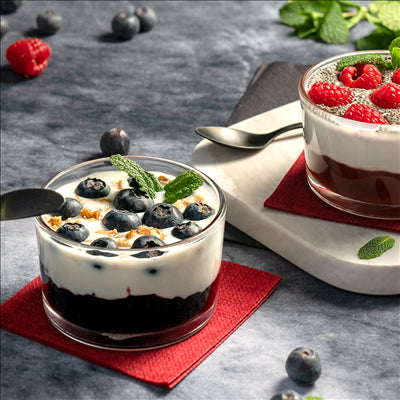 GOBELETS À DESSERTS 'WAKI GLASS' 190 ML 9x5,2 CM TRANSPARENT VERRE (48 UNITÉS)