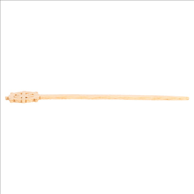 PIQUES "GOUVERNAIL"  9 (h) CM NATUREL BAMBOU (100 UNITÉS)