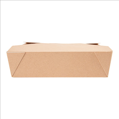 BOÎTES AMÉRICAINES MICRO-ONDABLES 'THEPACK' 2910 ML 240 + 12PP G/M2 21,7x21,7x6 CM NATUREL CARTON ONDULÉ NANO-MICRO (100 UNITÉS)