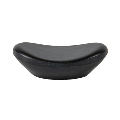 SUPPORT POUR BAGUETTES CHINOISES 'ASAMI WARE'  5x3,5x1,8 CM NOIR MÉLAMINE (12 UNITÉS)