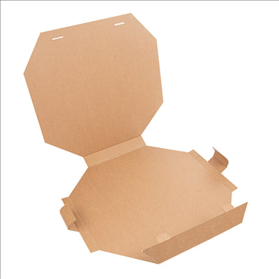 BOÎTE POUR PAELLAS  370 G/M2 50,5x50,5x5 CM NATUREL CARTON (100 UNITÉS)