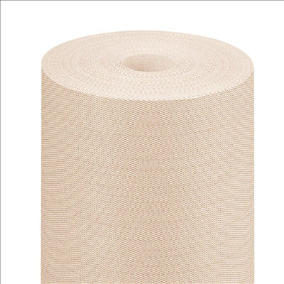 NAPPE 'LIKE LINEN' 70 G/M2 1,20x25 M CREME SPUNLACE (1 UNITÉ)