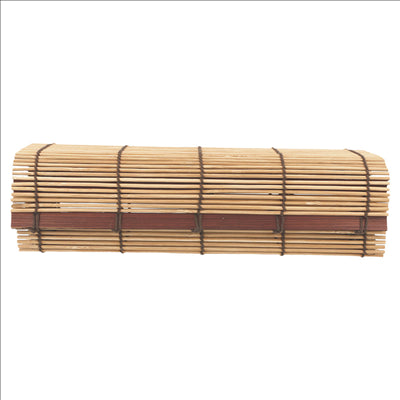 BOÎTES SUSHI  23x8x6 CM NATUREL BAMBOU (24 UNITÉS)