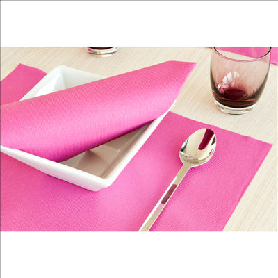SERVIETTES  55 G/M2 40x40 CM FUCHSIA AIRLAID (700 UNITÉS)