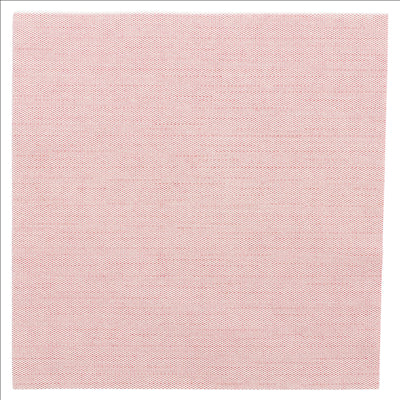 SERVIETTES 2 FACES 'LIKE LINEN' 70 G/M2 40x40 CM LIE DE VIN SPUNLACE (600 UNITÉS)