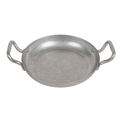 POÊLE À PAELLA DE SERVICE AVEC POIGNÉES ARTINOX  Ø 22x4 CM ARGENTE INOX ｜ 6 Unité(s)