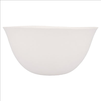 BOLS 'BIONIC' 500 ML Ø 12,9x6,5 CM BLANC BAGASSE (200 UNITÉS)