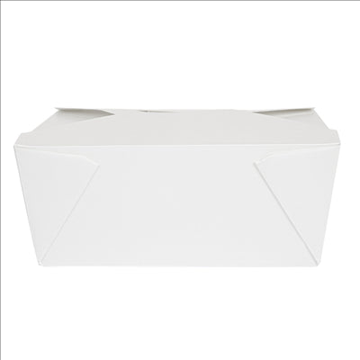 BOÎTES AMÉRICAINES MICRO-ONDABLES 'THEPACK' 2880 ML 250 + 12PP G/M2 19,6x14x9 CM BLANC CARTON ONDULÉ NANO-MICRO (200 UNITÉS)