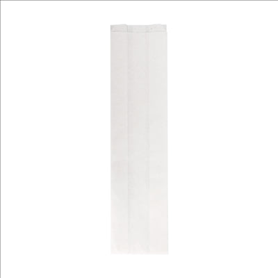 SACHETS 'GRILL&GO' 40 GR/M2 9+5,5x35 CM BLANC CELLULOSE (500 UNITÉS)