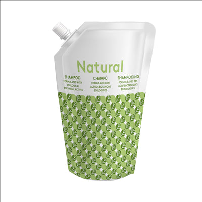 RECHARGE SHAMPOING 'NATURAL' 1 L (10 UNITÉS)