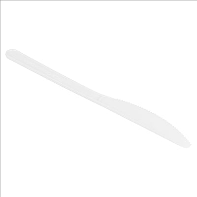 COUTEAUX  18 CM BLANC CPLA (1000 UNITÉS)