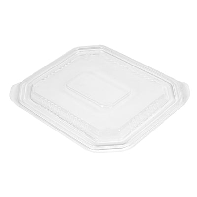 COUVERCLES POUR 262.65/66  19,4x16,4x1,3 CM TRANSPARENT PP (600 UNITÉS)
