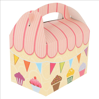 BOÎTES MENU ENFANT 'PARTY' 320 G/M2 15,50x10,50x17,50 CM QUADRICHROMIE CARTON (300 UNITÉS)