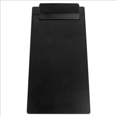 SUPPORTS POUR SIGNATURE FACTURE/CARTE  11,5x23,5 CM NOIR ABS (12 UNITÉS)