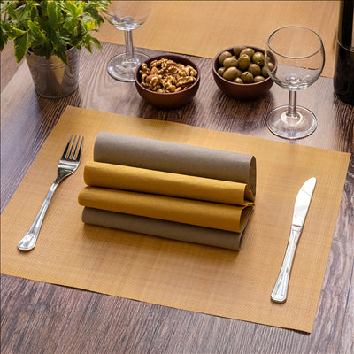 SETS DE TABLE OFFSET 'GINGER' 70 G/M2 30x42 CM QUADRICHROMIE PAPIER (2000 UNITÉS)