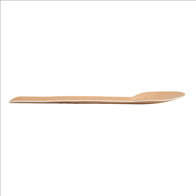 CUILLÈRES 'PAPER CUTLERY' 960 G/M2 15,8 CM NATUREL PAPIER (50 UNITÉS)