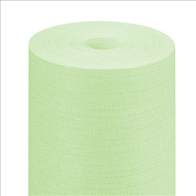 NAPPE 'LIKE LINEN' 70 G/M2 1,20x25 M VERT POMME SPUNLACE (1 UNITÉ)