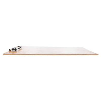 PLANCHE PORTE MENU AVEC PINCE  22,9x31,8x0,4 CM MDF (10 UNITÉS)