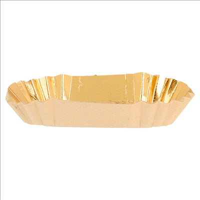 MINI PLATEAUX  325 G/M2 5,5x5,5 CM OR CARTON (100 UNITÉS)