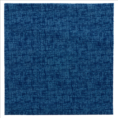 SERVIETTES P. 1/4 'JAZZ' 55 G/M2 40x40 CM BLEU MARINE AIRLAID (700 UNITÉS)