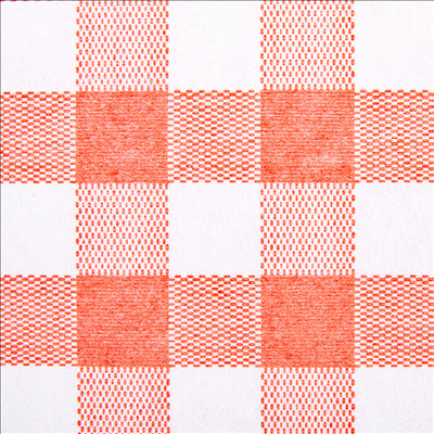 NAPPES PLIAGE M 'LIKE LINEN - VICHY' 70 G/M2 100x100 CM ROUGE SPUNLACE (200 UNITÉS)
