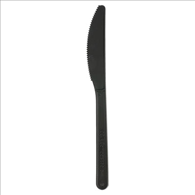 COUTEAUX  18 CM NOIR CPLA (1000 UNITÉS)