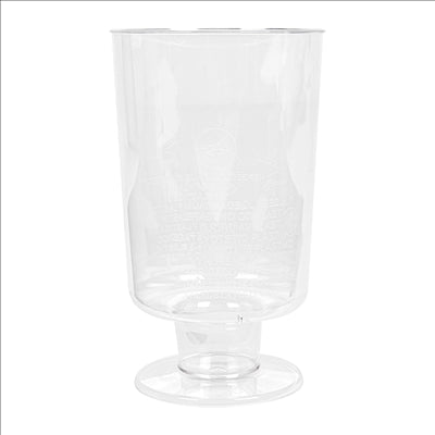 VERRES INJECTÉS XERES 95 ML Ø 4,8x8,5 CM TRANSPARENT CRISTAL PS (600 UNITÉS)