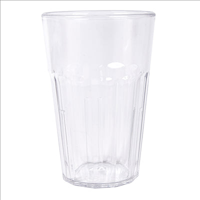 GOBELETS EMPILABLES 228 ML Ø 6,8/4,9x10,2 CM TRANSPARENT POLYCARBONATE (72 UNITÉS)