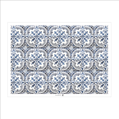 SETS DE TABLE OFFSET 'ÍNDIGO' 70 G/M2 31x43 CM QUADRICHROMIE PAPIER (2000 UNITÉS)