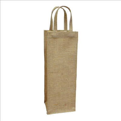 SAC SANS DÉCOR AVEC ANSES  260 G/M2 11+10x33 CM NATUREL JUTE (10 UNITÉS)