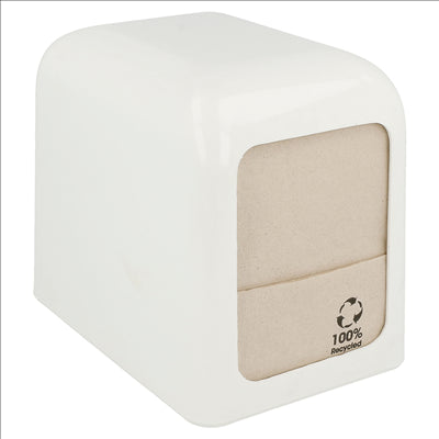 DISTRIBUTEUR POUR 300 SERVIETTES MINI SERVIS  15x10x12,5 CM BLANC ABS (12 UNITÉS)