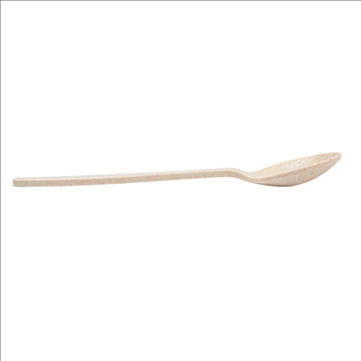 PETITES CUILLÈRES 'PREMIUM'  13 CM IVOIRE FIBRE DE BOIS (120 UNITÉS)