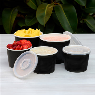 COUVERCLES POTS 500 ML Ø 11 CM PS (500 UNITÉS)