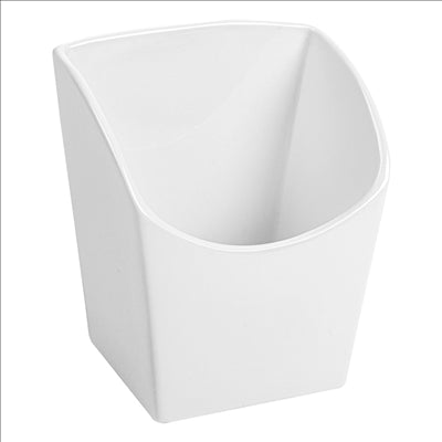 BOÎTES À FRITES L  13,3x9,4x14,6 CM BLANC PORCELAINE (6 UNITÉS)